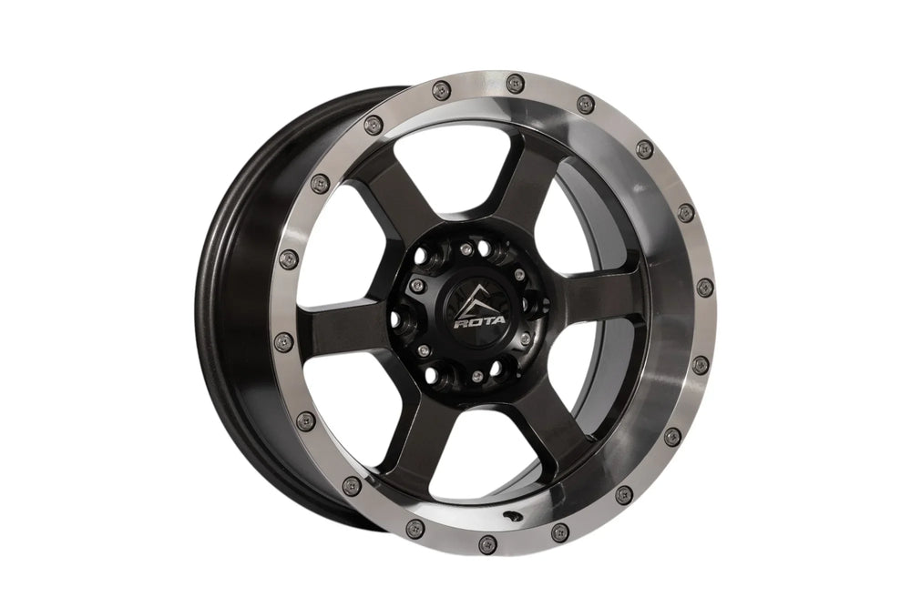 ROTA Atlas 1 (17x8.5, 6x139.7, +4mm, 106.1mm Hub) - Jinnspeed