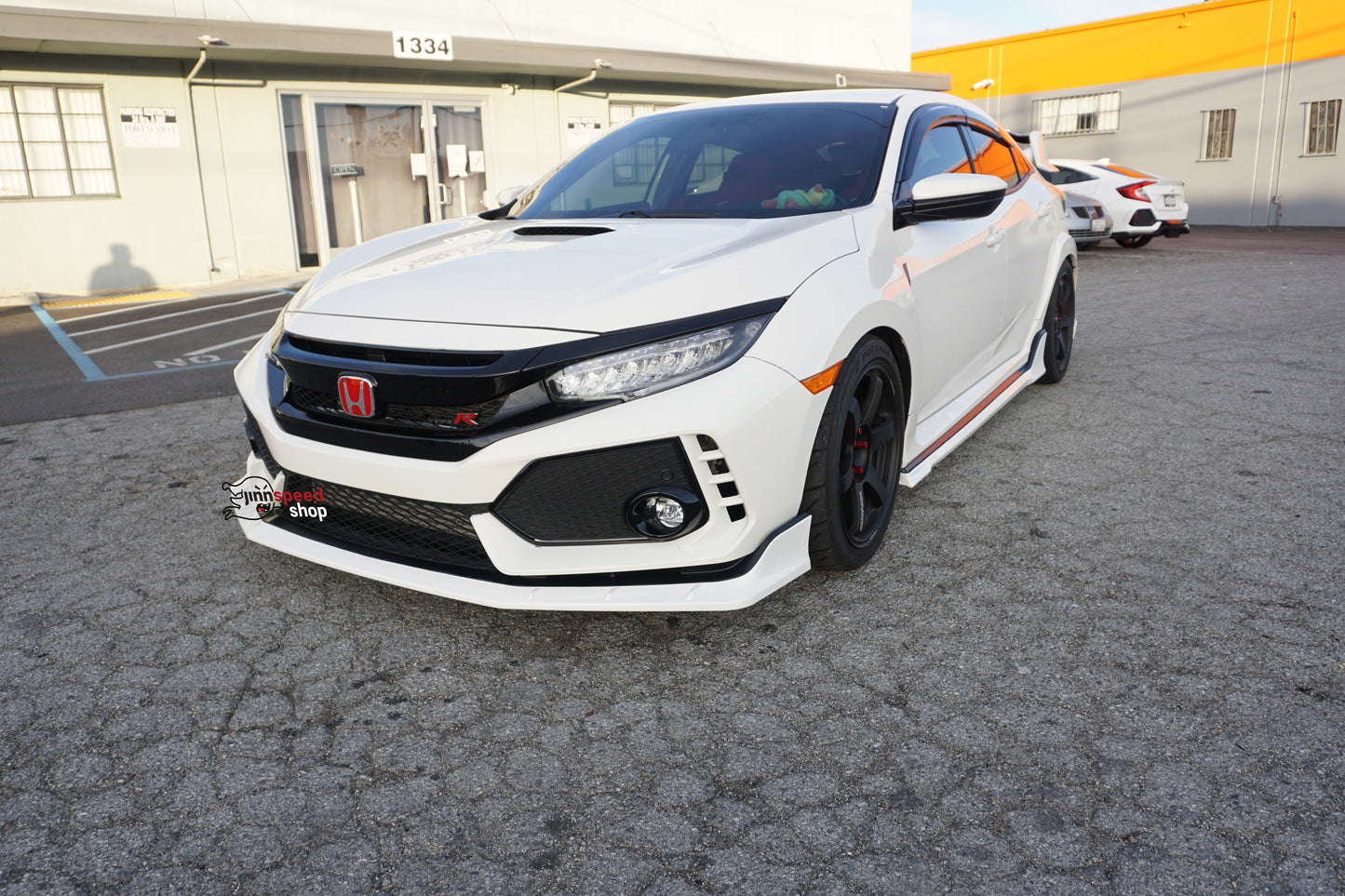 2017-21 CIVIC TYPE R M STYLE FRONT UNDER SPOILER LIP